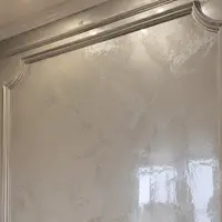 Зеркальная шпаклевка в художественной отделке интерьера