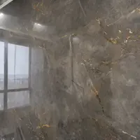 Отделка декоративной панели зеркальной шпаклевкой