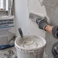 Перлитовая шпаклёвка для отделки цементных штукатурок