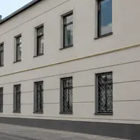 Реконструированный фасад здания