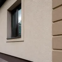 Финишное покрытие утепленного фасада здания